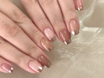 ネイルサロン モネ(Monet)/ミラーフレンチ