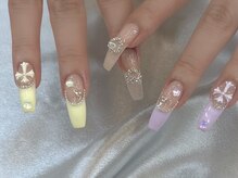 リグナル リット(Lignal.liit)/バイカラーフレンチネイル