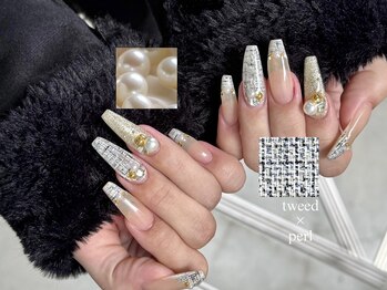 ツイードネイル