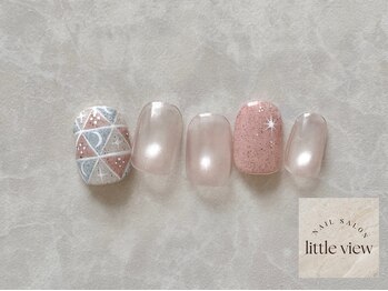 リトルビュー(little view)/手描き幾何学模様 ¥11980