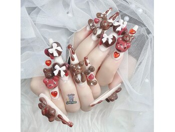 3Dネイル、持ち込みネイル