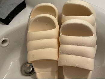 ソルト(Salt)/スリッパの洗浄