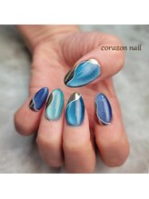 コラソンネイル(corazon nail)/HAND120分コース☆アクアマグ