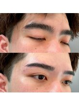 アンドスリー 原宿 表参道店(And Three)/太眉からきれいめ平行眉へ