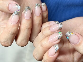 ヌル ネイル 堀江(NURU NAIL HORIE)/ガラスフレンチ★