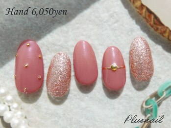 プラスネイル 池袋西口店(PLUS NAIL)/【3140】ハートネイル