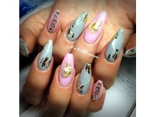 ネイルサロンアンドスクールエムズブロッサム(Nailsalon & school M's Blossom)/スカルプアート込コース