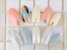 グラニットネイル(granite nail)/シンプルアート2本コース