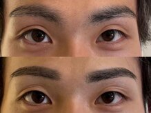 メンズビューティーカフェザパーム 大阪梅田(MEN'S BEAUTY CAFE×THE PERM)/パーマに合うメンズ眉毛Wax