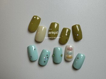 アノカプイル(ankpil)/4月【シーズンネイル】