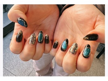 アイピー(I.P)/持ち込み画像＊宝石ネイル¥6500