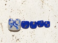 ネイルドッグ(NAIL DOG)/リボンフットネイル♪