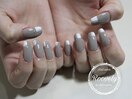 シンプル一癖ネイル