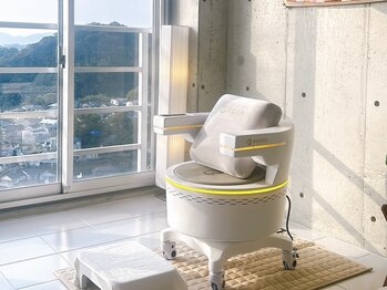 ハナモモ(Hanamomo)の写真/【最新骨盤底筋トレ導入店】桜島を一望できる海と夜景広がる上質空間で脱毛/美尻ケア/骨盤トレ◎