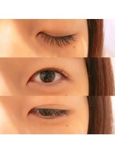 EyelashCARINA&monanail&estheLUANA 東生駒店/レッドブラウン100本