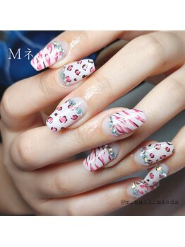 エムネイル(Ｍ)/_アニマルネイル_