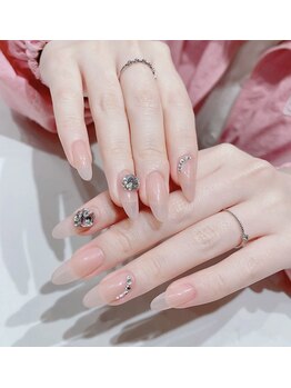 クイーンズビューティーサロン 新宿本店(Queen's beauty salon)/チップ長さ出し10本+定額コース