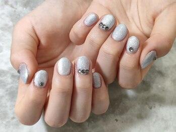 ミアネイル 越谷店(mia nail)/パラジェルベース施術写真