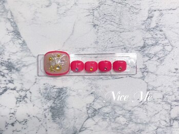 ナイスミー(Nice Me)/夏フットネイル