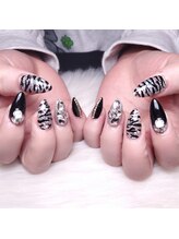 ナーゲルシャイニー(Nagelshiny)/#ゼブラ柄ネイル