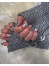 ソアレ(SOARE)/寒色ニュアンスネイル