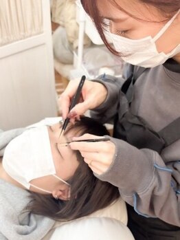 アプリラッシュ シエロ(Apri Lush Cielo)の写真/まつ毛の状態をみながら施術◎だから抜群に持ちが良い!もちろん《仕上がりの美しさ》にも一切妥協なし☆