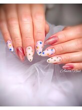 アネラネイル(Anela Nail)/押し花ネイル