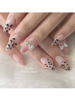 リッシュ ドゥ(RICHE deux)/レオパード柄デザイン