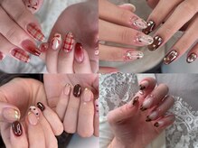 季節に合わせてトレンド感のあるデザインを施します...♪