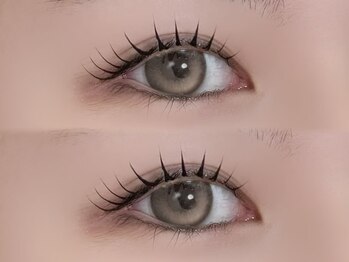 アイプラス 河原町三条(i plus)の写真/プロにお任せで理想のお目元へ格上げを☆仕上げコーティング付きでバラつき防止&持続力UP♪メイク時短にも!