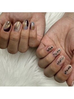 ニュアンスネイル/大人ネイル