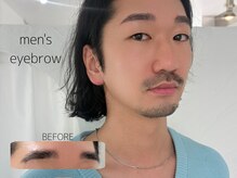 ジーエヌ(Gn)/メンズは眉毛で印象/清潔感UP