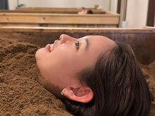 酵素風呂 チルの雰囲気(個室でゆっくりと酵素浴を満喫☆仕切り開放で3名様まで対応可)