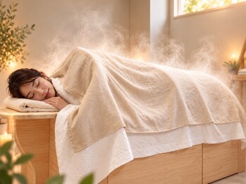 ここそわん(KOKO et ses SOINS)の写真/【四万十ヒノキの眠れるよもぎ蒸し】女性専用温活ケアサロンで私だけの癒やしを堪能しませんか◎