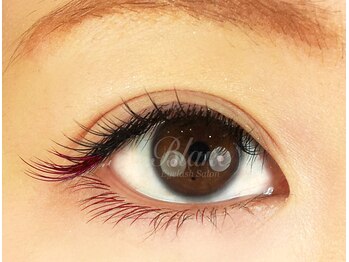 アイラッシュサロン ブラン イオン上越店(Eyelash Salon Blanc)/【カラーエクステ】ワインレッド
