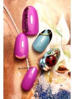 ネイルサロンアンドスクールエムズブロッサム(Nailsalon & school M's Blossom)/ジェルアートやり放題コース