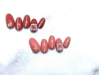 ネイルサロン ブリオン(Nail Salon Bullion)/ビジューネイル