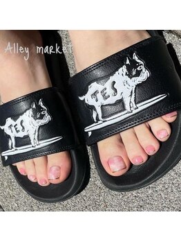 アリーマーケット(ALLEY MARKET)/定額デザインFOOTネイル