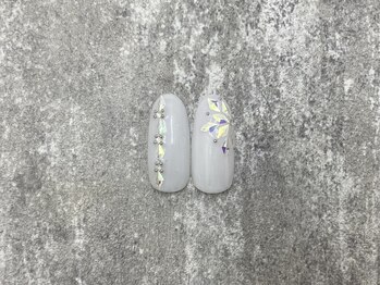 ルチア ネイルアンドアイラッシュ 元今泉店(Lucia)/定額ジェル　オフ込　￥7600～