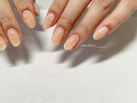 桃ネイル
