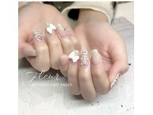 フルール(fleur)/ツイード×リボン