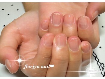 フロージュ ネイル(florjyu nail)/ワンカラーシアーnail