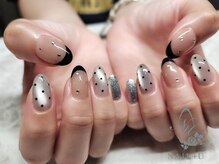 ネイルプラスユウ(NAIL+U)の雰囲気（リクエストにお応えし、流行りのドットネイルでお楽しみ頂けます）