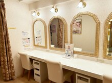 綺麗なパウダールーム完備♪(痩身エステ/ダイエット/ブライダル)