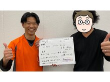 ストレチックス 上尾店/ お客様とのツーショット