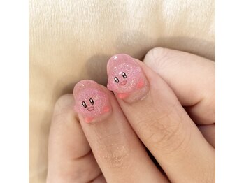 グリッター(glitter)/キャラクターネイル