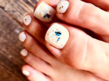 ネイルスミス(Nailsmith)/Fホワイト×ブルーシェル