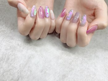 トランク ネイル(trunc nail)/120分付け放題☆アイスネイル