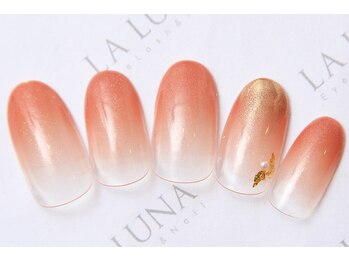 ラルナ ネイルアンドアイラッシュサロン(LA LUNA nail & eyelash salon)/23年1月2月◇定額ナチュラル◇