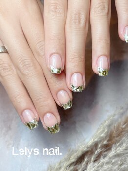 レリーズ ネイル(Lelys nail)/ガラスフレンチ
